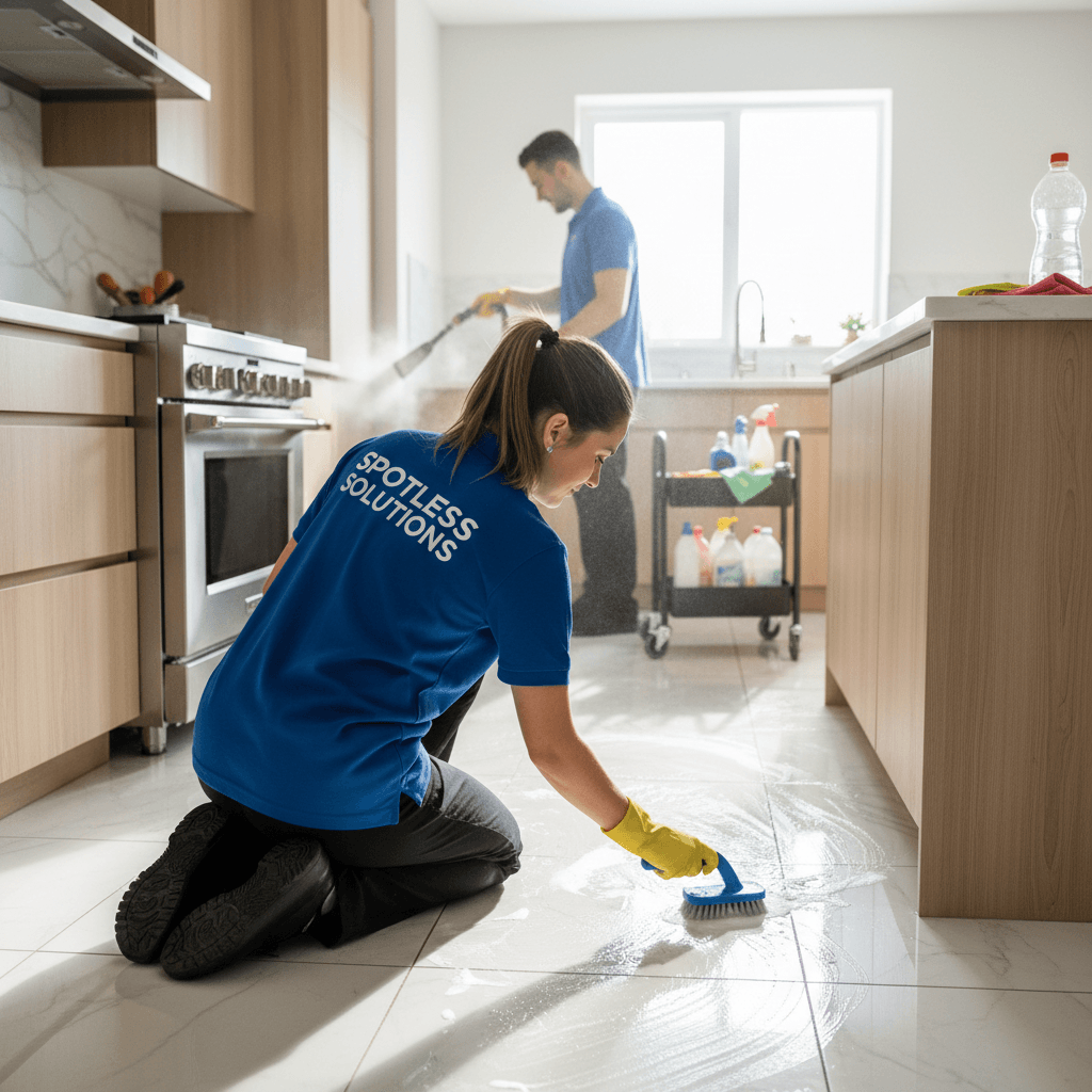 First-time deep clean