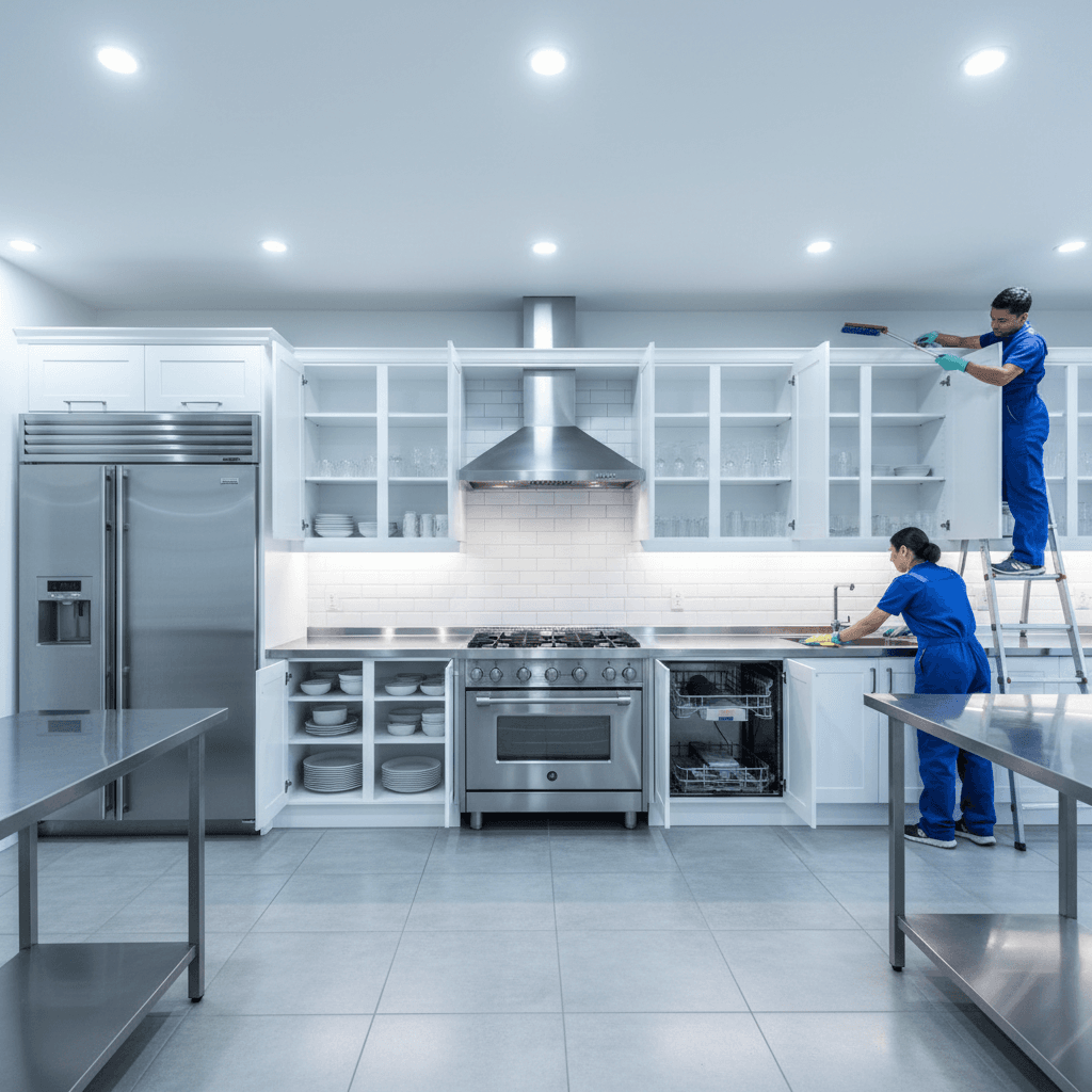 Kitchen deep clean