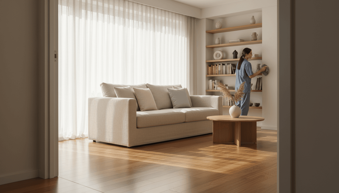 Regular maintenance cleaning